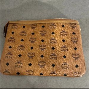 Authentic MCM wristlet